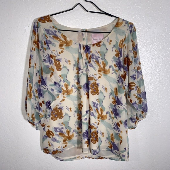 Romeo & juliet couture Floral Size Small - Picture 2 of 7
